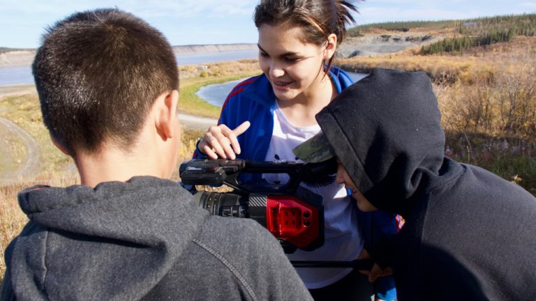 Group of youngsters observing Delta
